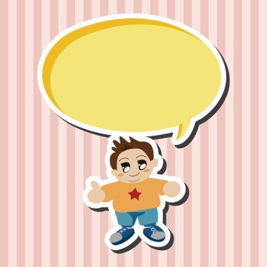 Aile çocuk karakter Tema öğeleri