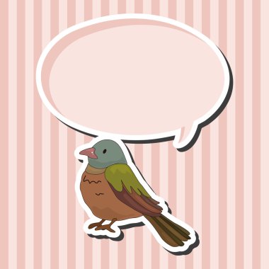 kuş çizgi film Tema öğeleri