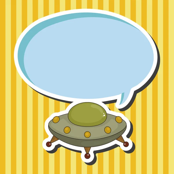 UFO téma elemek — Stock Vector