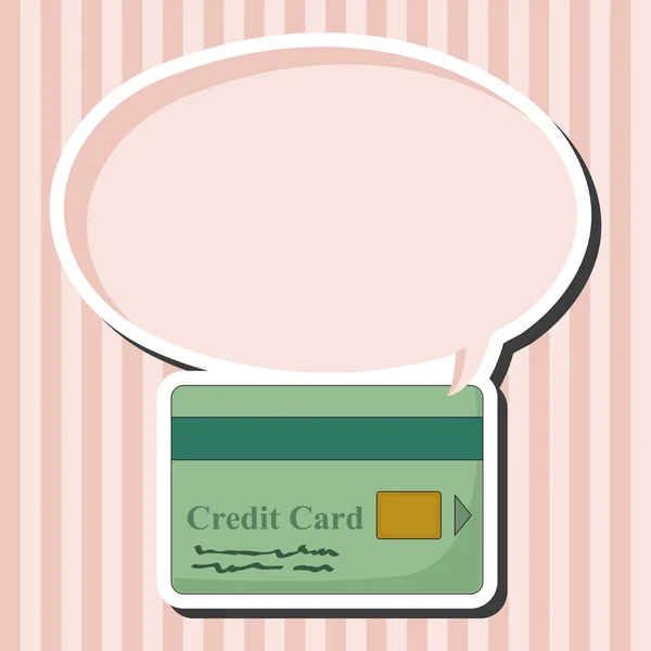 信用卡主题元素 — 图库矢量图片