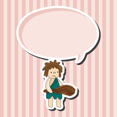 mağara adamı Tema öğeleri