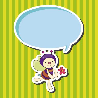 Arı çizgi film Tema öğeleri