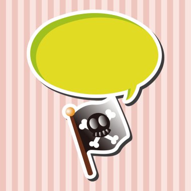 Korsan Tema öğeleri bayraklar