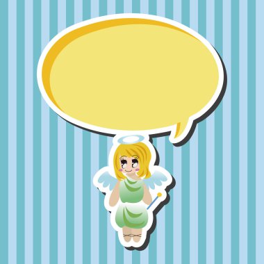 Angel Tema öğeleri vektör, eps