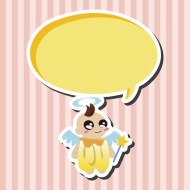 Angel Tema öğeleri vektör, eps