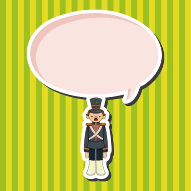 Oyuncak askerler Tema öğeleri vektör, eps