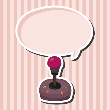 oyun denetimi tema elemanları vektörü, eps