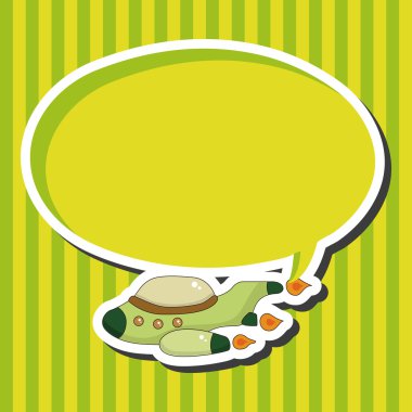 Uzay gemisi Tema öğeleri vektör, eps