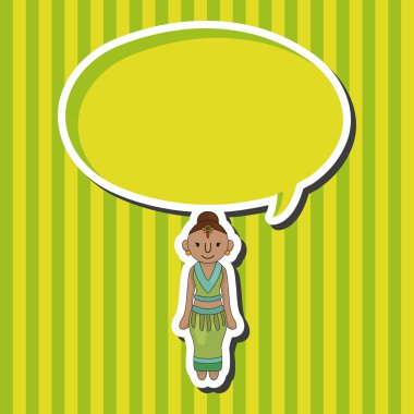 Hint insanlar Tema öğeleri vektör, eps