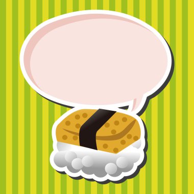 Japon yemek suşi Tema öğeleri