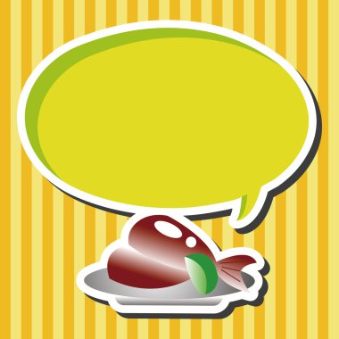 Japon yemek teması unsurları