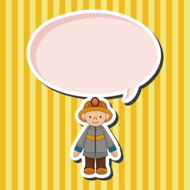 itfaiyeci Tema öğeleri vektör, eps