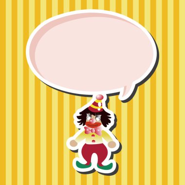 Palyaçolar Tema öğeleri vektör, eps