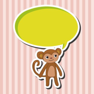 hayvan maymun çizgi film Tema öğeleri