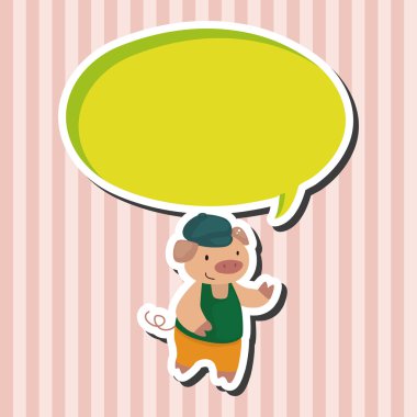 Üç küçük domuz Tema öğeleri