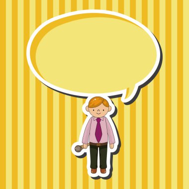 Ofis çalışanları Tema öğeleri 