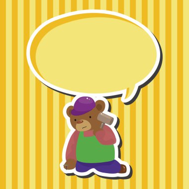 hayvan ayı alt çizgi film Tema öğeleri