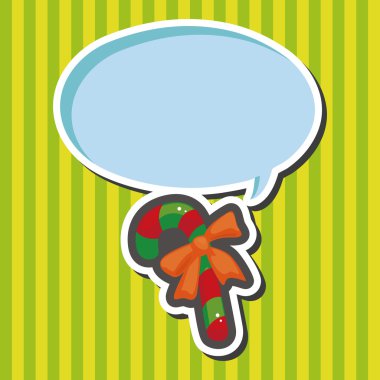 Noel şeker kamışı Tema öğeleri