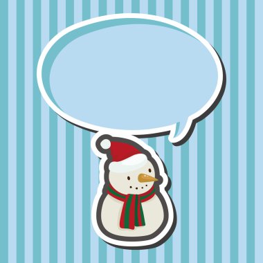 kardan adam çizgi film Tema öğeleri