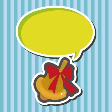 Noel çan tema öğeleri