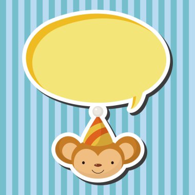 hayvan maymun çizgi film Tema öğeleri