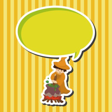 çizgi film Tema öğeleri cadı