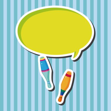 sirk performans Tema öğeleri'den aksesuarlar