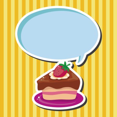 pasta Tema öğeleri dekorasyon doğum günü