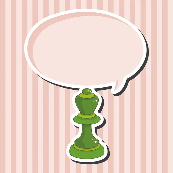 国际象棋主题元素 — 图库矢量图片