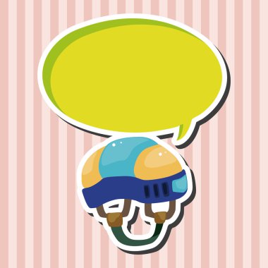 Hokey ekipman Tema öğeleri