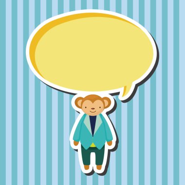 hayvan maymun alt çizgi film Tema öğeleri