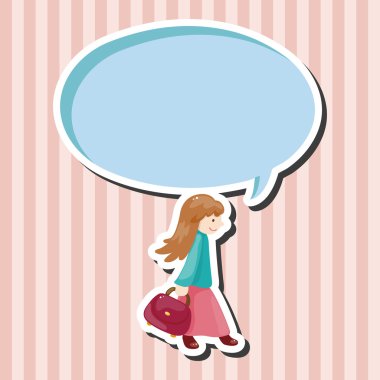 seyahat eden kişi tema öğeleri