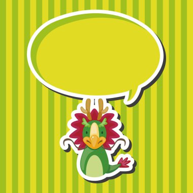 Çince Zodyak ejderha Tema öğeleri