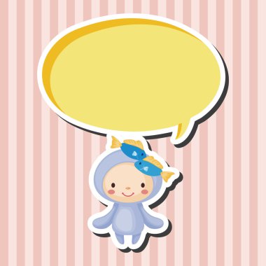 Takımyıldızı balık Tema öğeleri