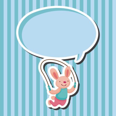 Spor çizgi film Tema öğeleri yapıyor hayvan