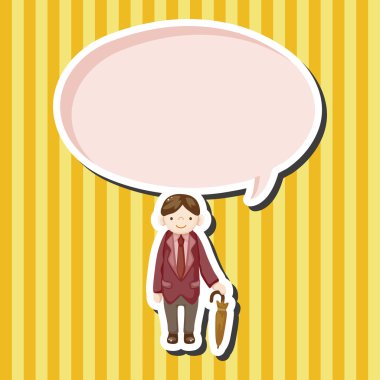 Erkek adam çizgi film Tema öğeleri