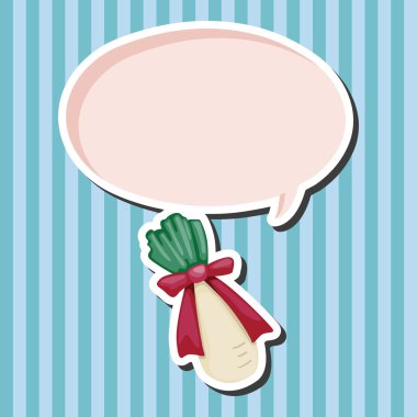 Çin yeni yılı Tema öğeleri, Çin ile şanslı beyaz turp