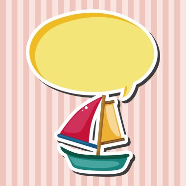 Ulaşım tekne Tema öğeleri