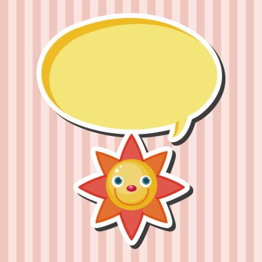 Hava güneşli gün Tema öğeleri