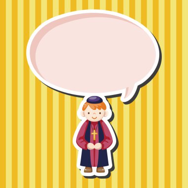 Papaz ve rahibe Tema öğeleri