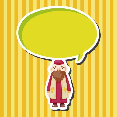 Papaz ve rahibe Tema öğeleri