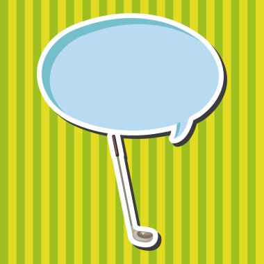 Golf ekipman Tema öğeleri