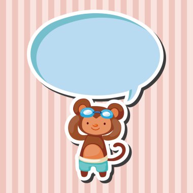 hayvan yaz çizgi film Tema öğeleri