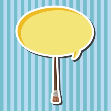 boya fırça Tema öğeleri