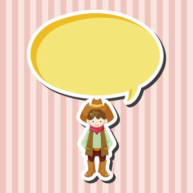 kovboy Tema öğeleri