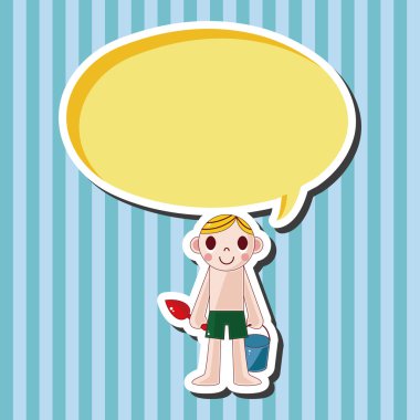 yüzücü Tema öğeleri