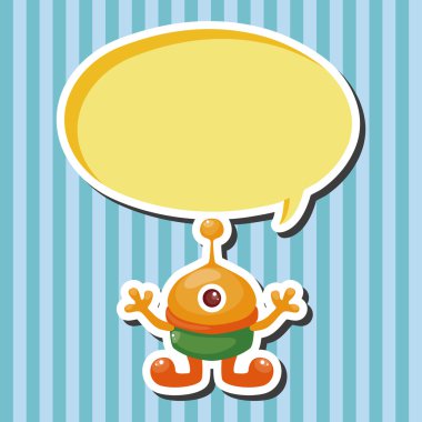 Boşluk uzaylı Tema öğeleri vektör, eps