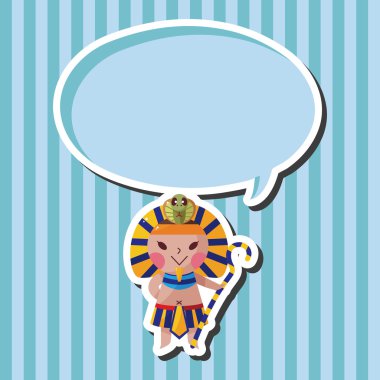 Firavun Tema öğeleri vektör, eps