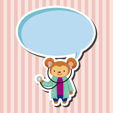 hayvan maymun doktor çizgi film Tema öğeleri