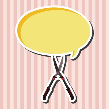 Bahçe makası Tema öğeleri